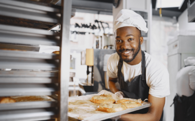 Betriebsmanagement in einer Bäckerei für frische Backwaren