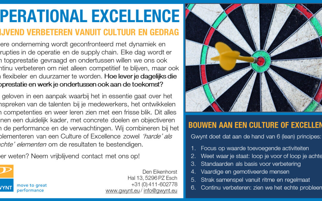 Continuous improvement from culture and behavior